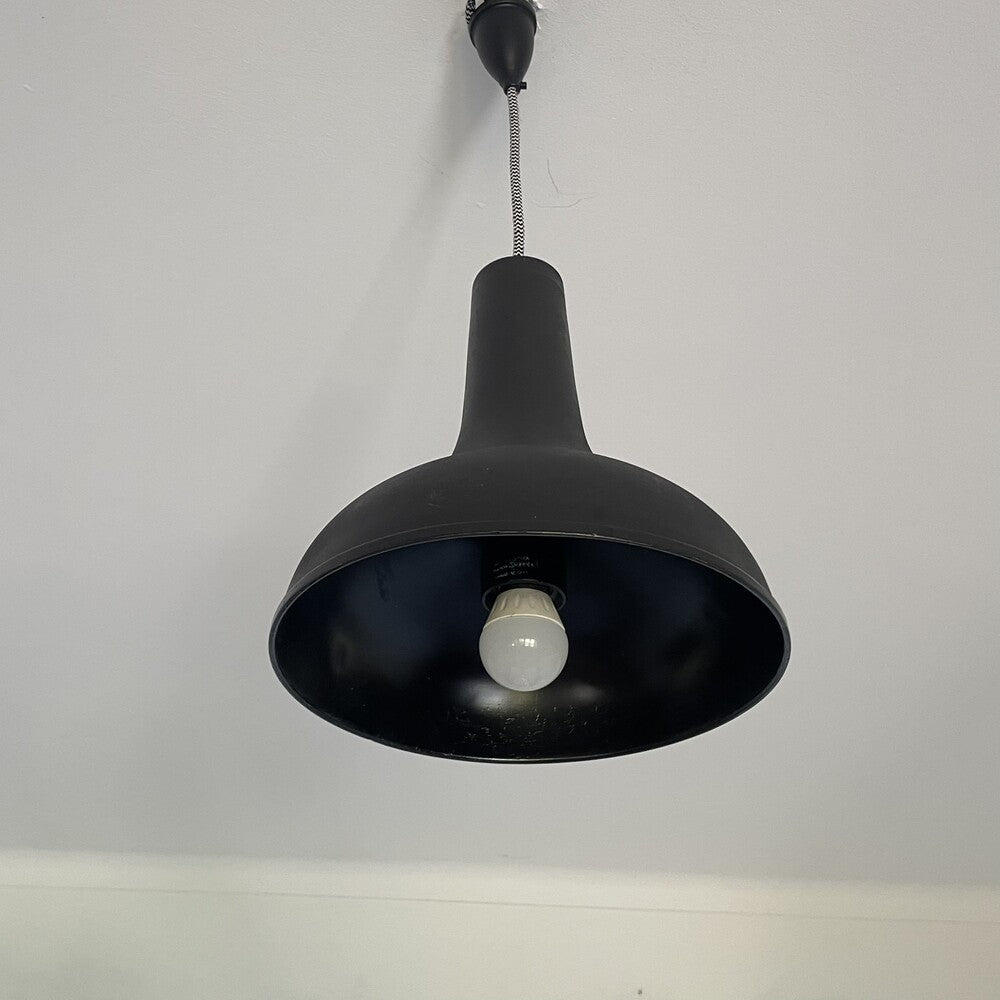 Black Industrial Hanging Lamp