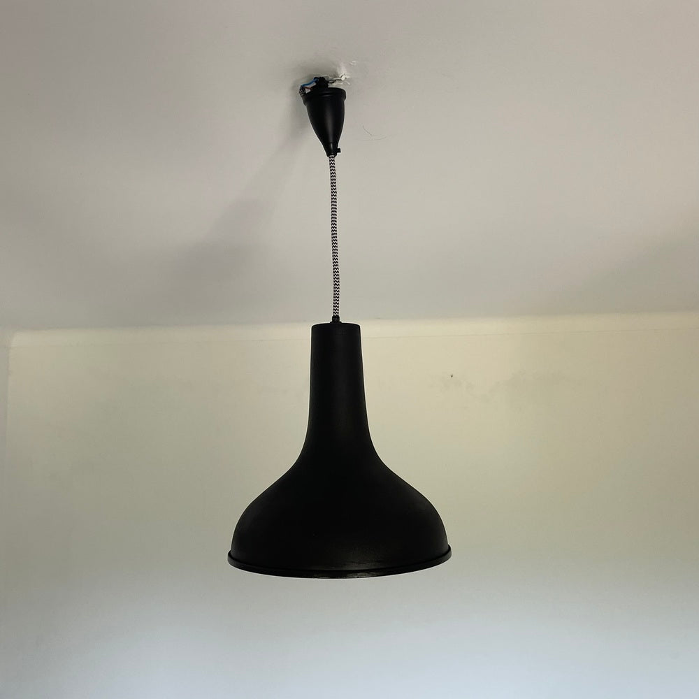 Black Industrial Hanging Lamp