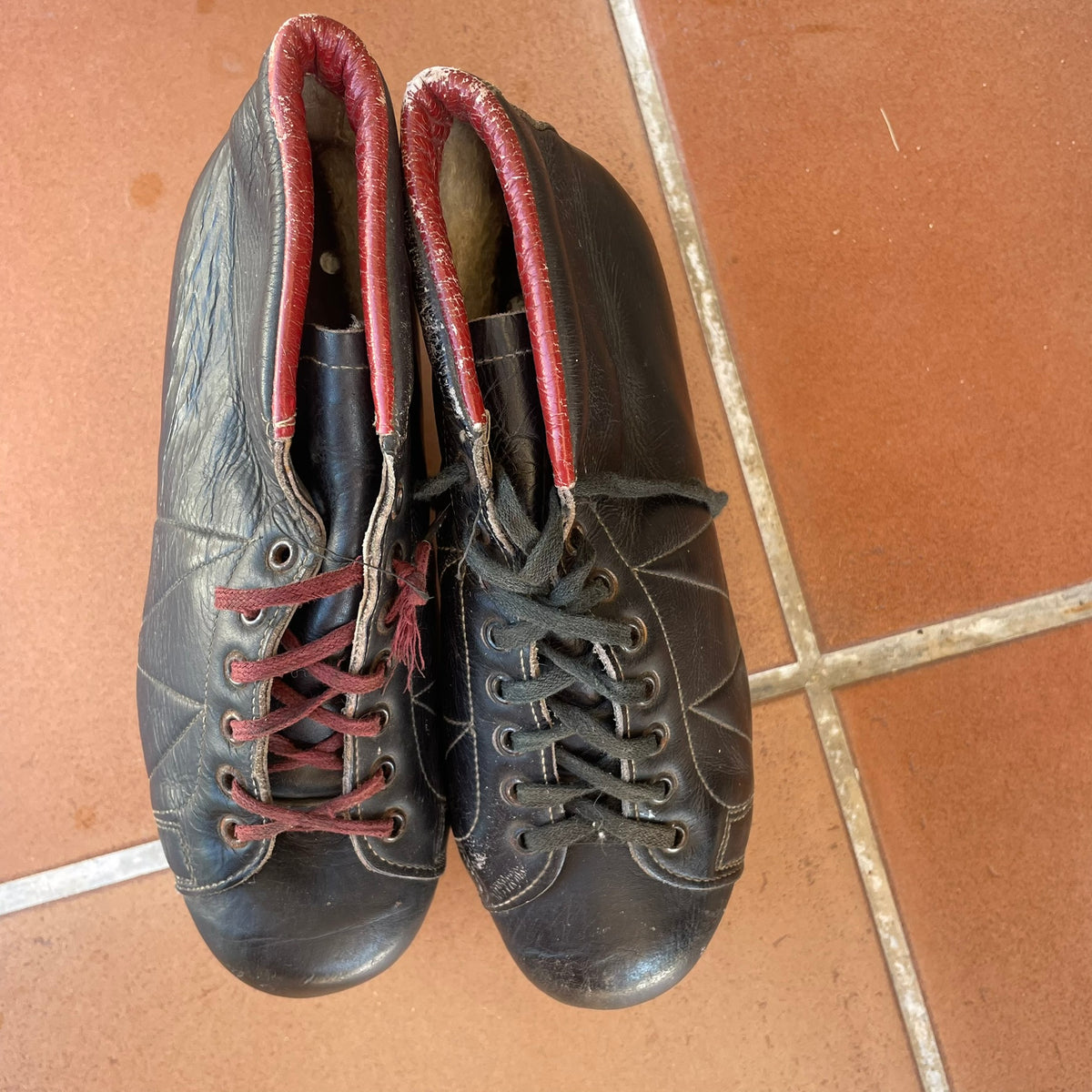 Original 1950s Soviet ice skates