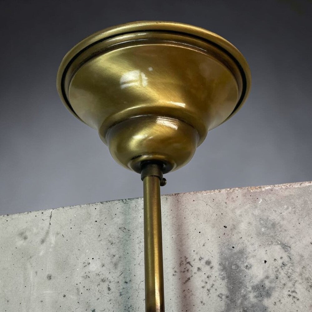 Large Art Glass Statement Pendant