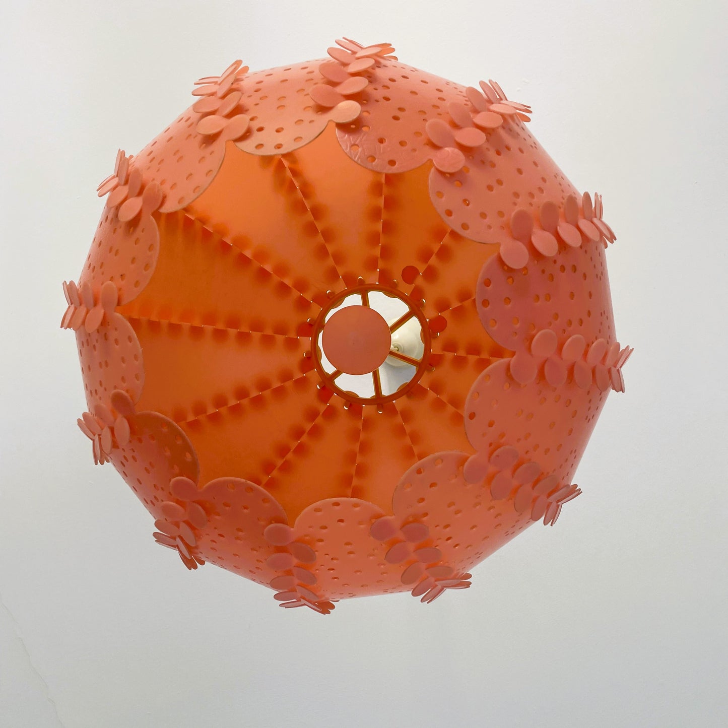 Large Coral Acrylic Light