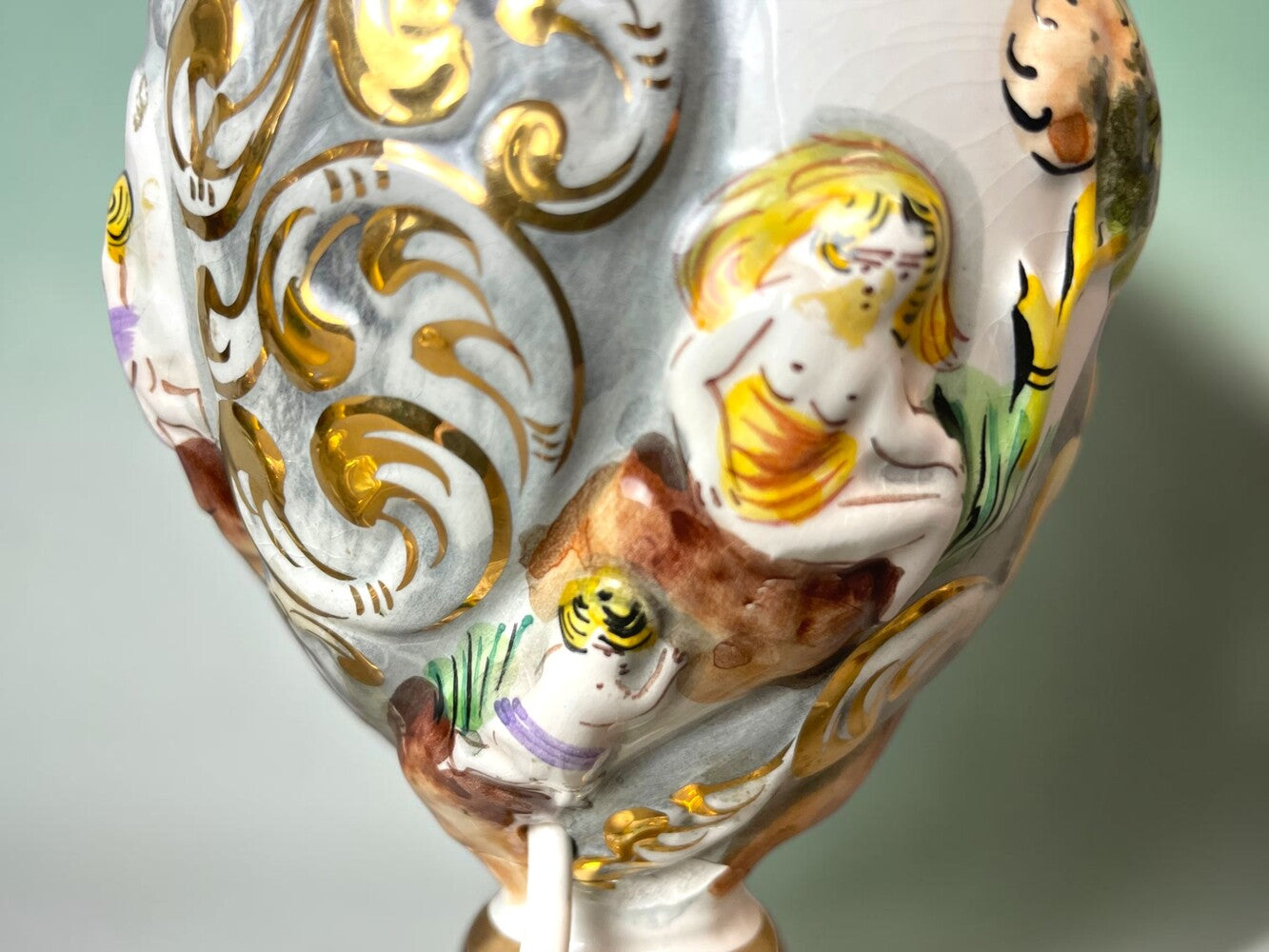 Pair of table lamps by Alcobaça, limited