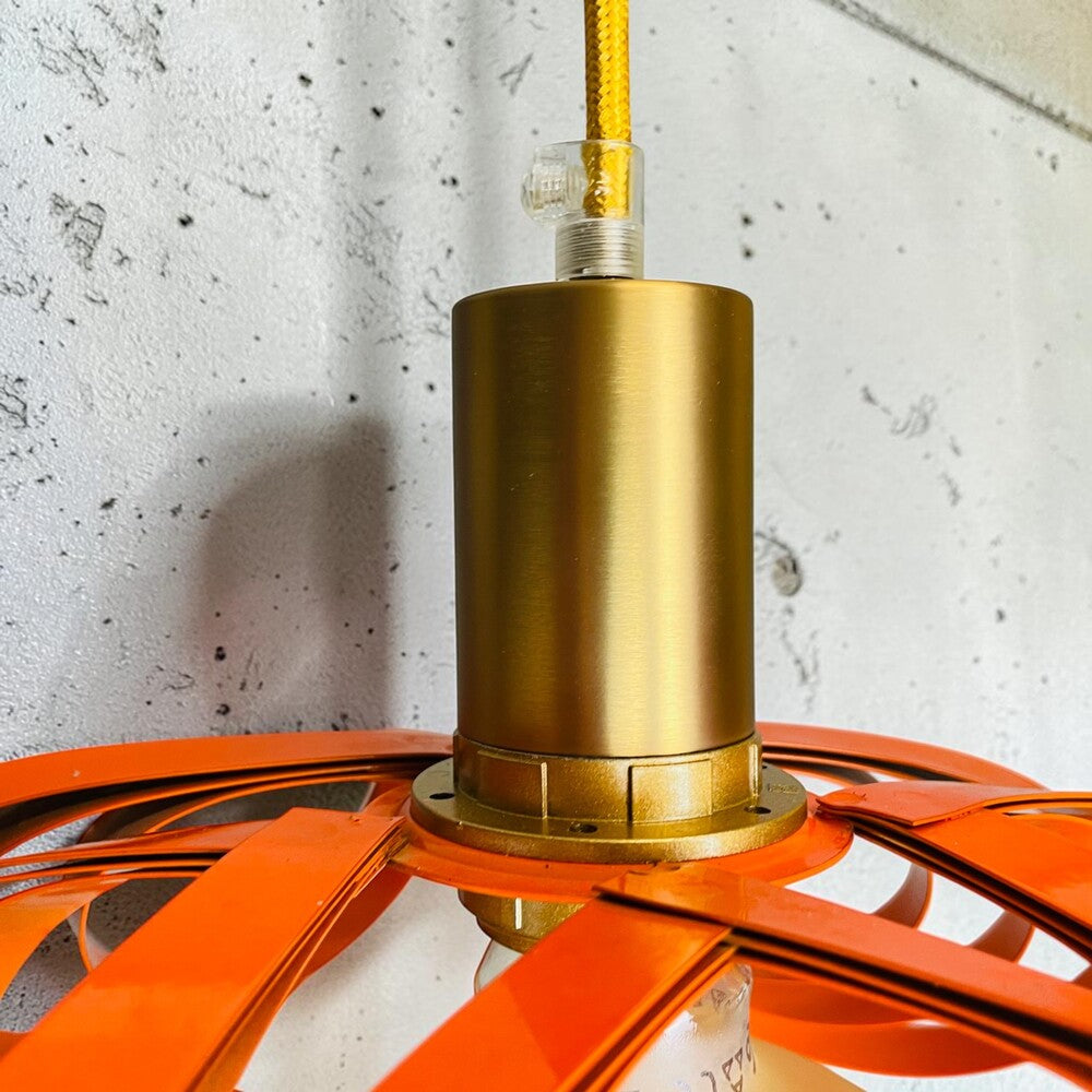 Orange Ribbon Lamp