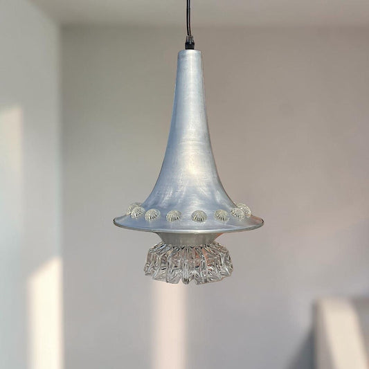 Space Age Metal Pendant