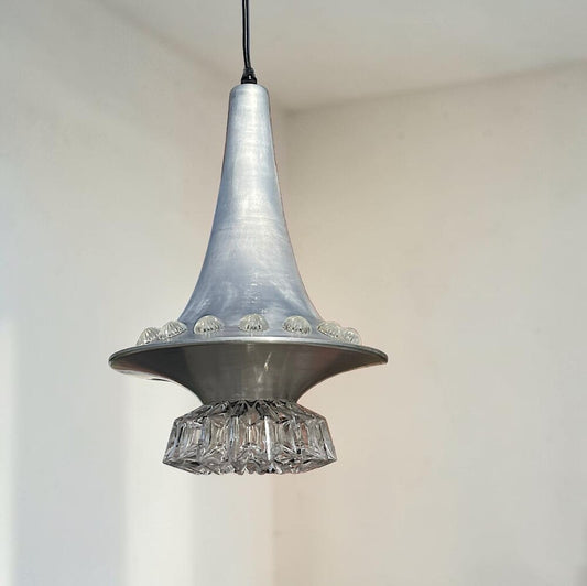 Space Age Metal Pendant