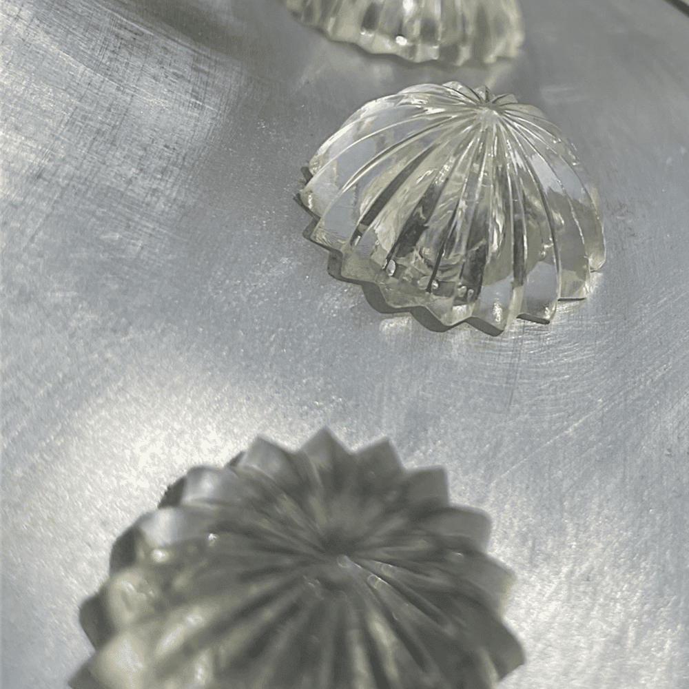 Space Age Metal Pendant