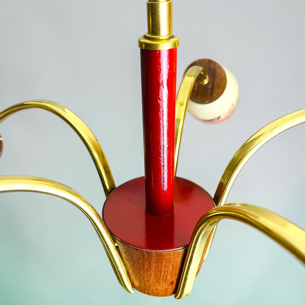 Mid Century Modern Sputnik Chandelier