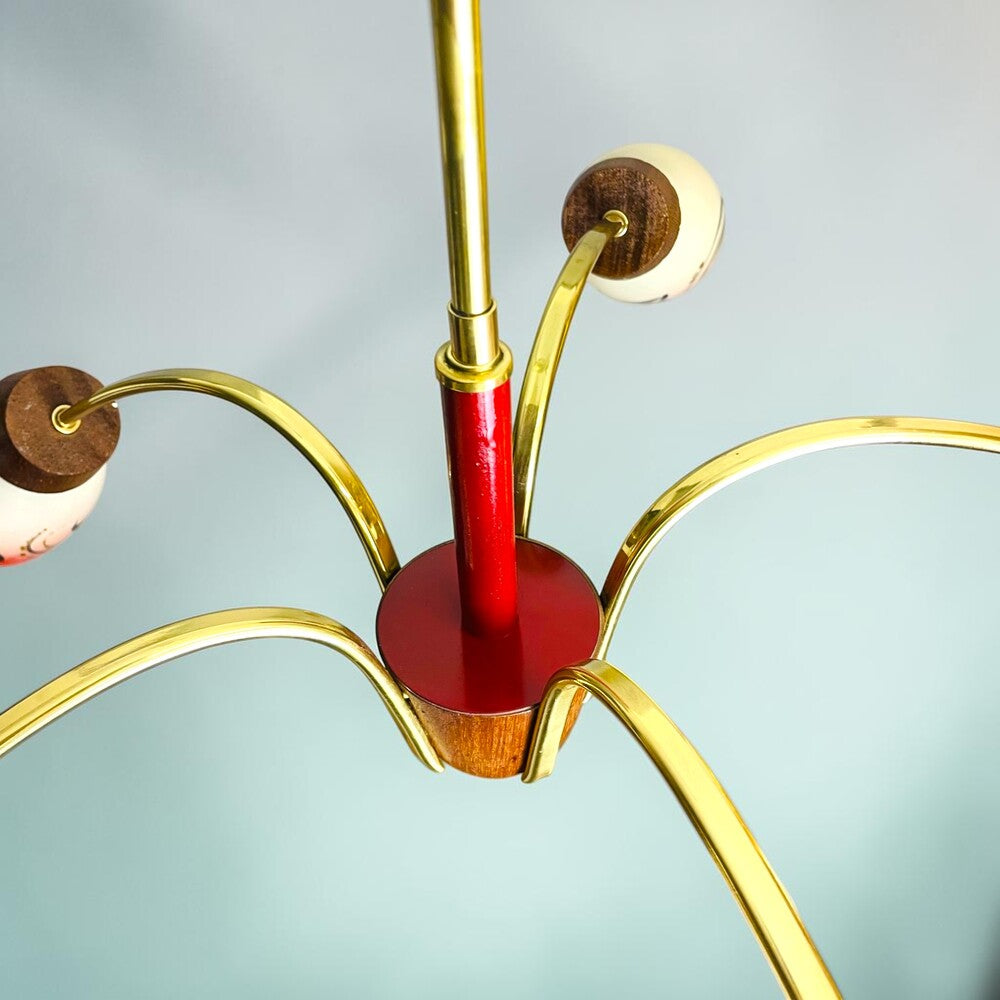 Mid Century Modern Sputnik Chandelier