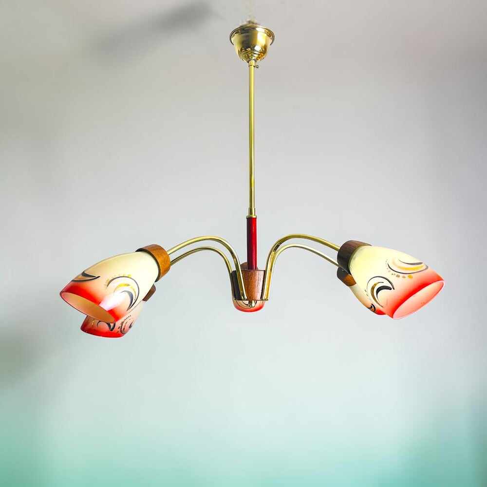 Mid Century Modern Sputnik Chandelier