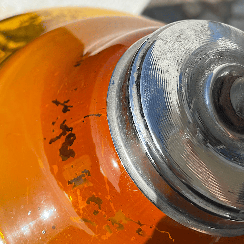 Amber Glass Pendant Light