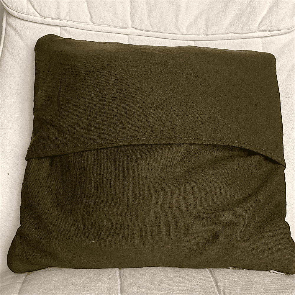 Antique Hand Woven Arraiolos Tapestry Cushion