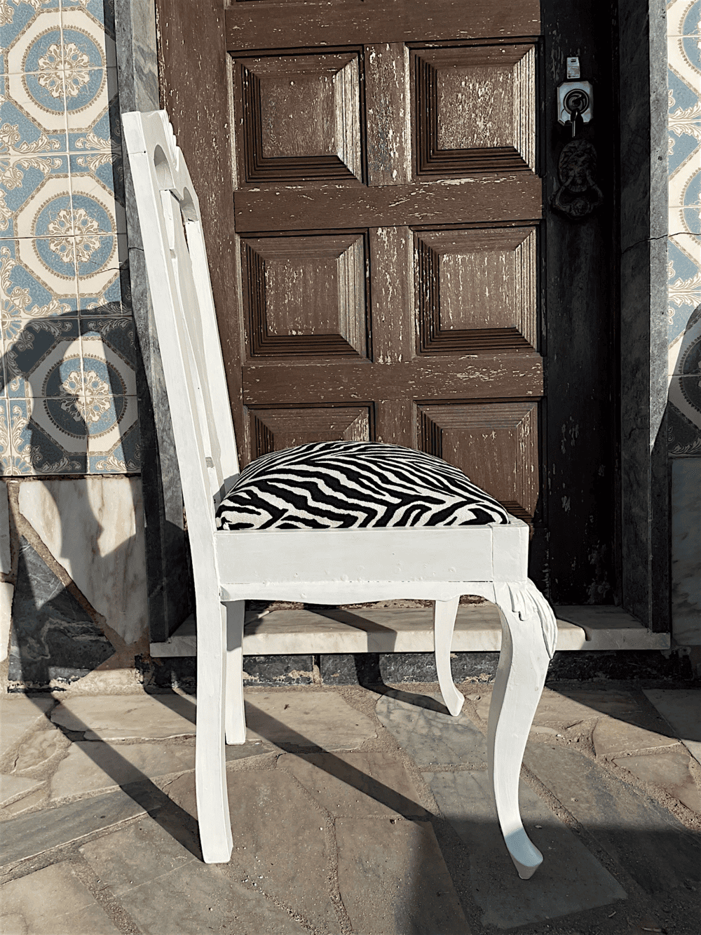 Restored Antique Chair With a Contemporary Redesign