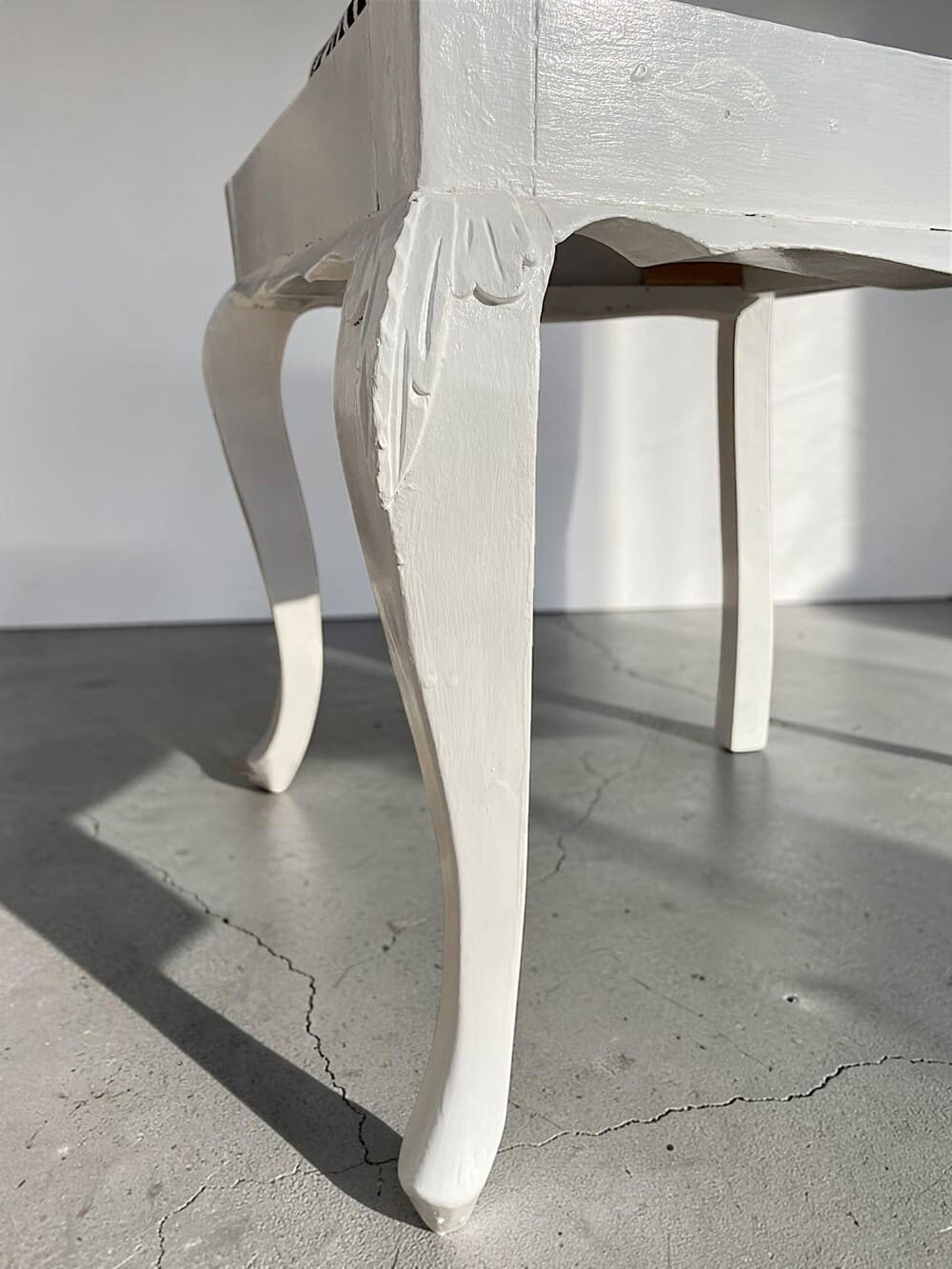 Restored Antique Chair With a Contemporary Redesign
