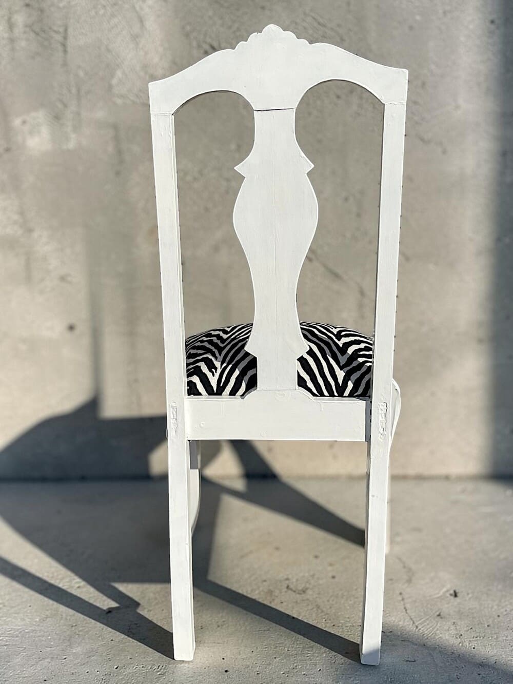 Restored Antique Chair With a Contemporary Redesign