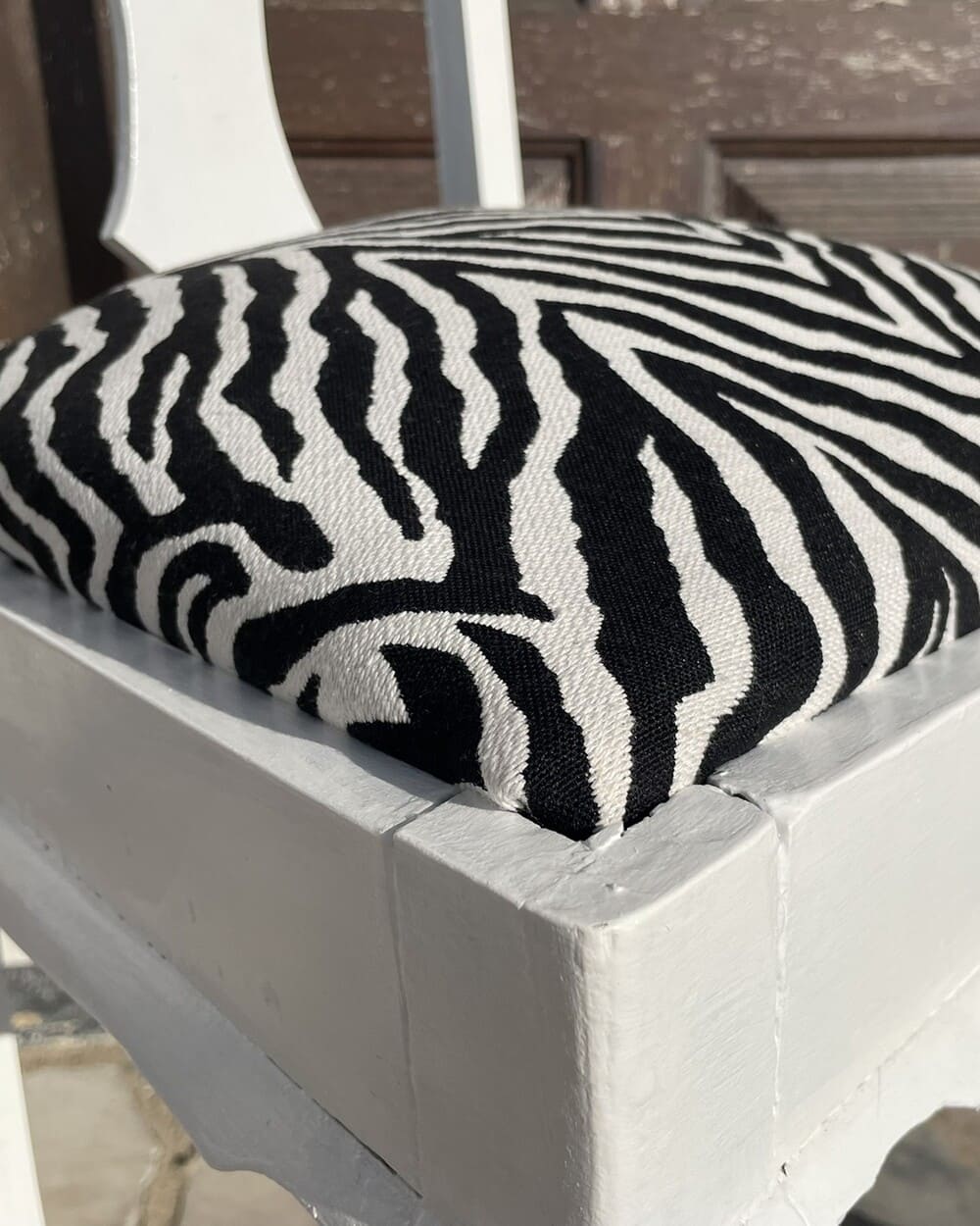 Restored Antique Chair With a Contemporary Redesign
