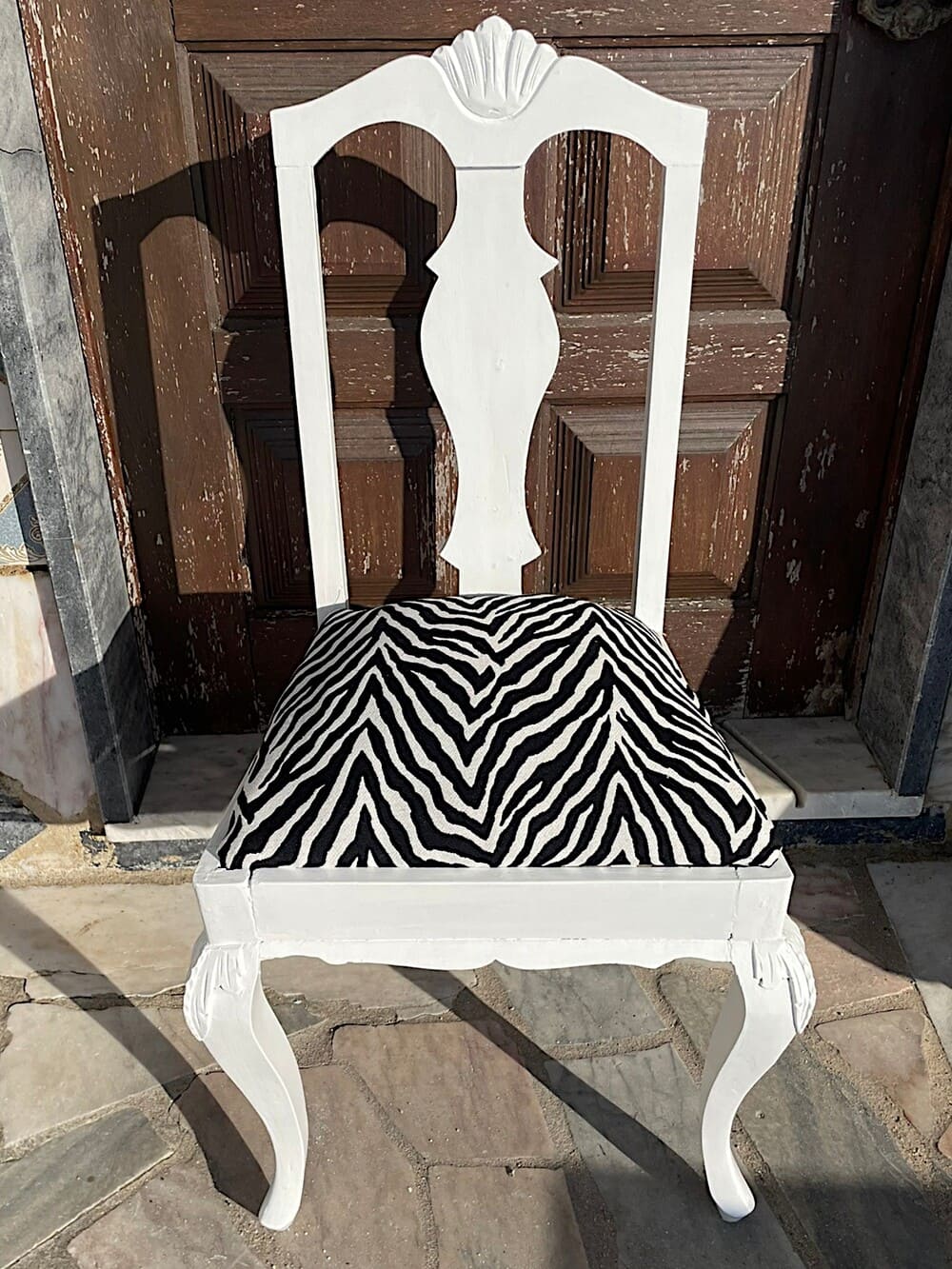 Restored Antique Chair With a Contemporary Redesign