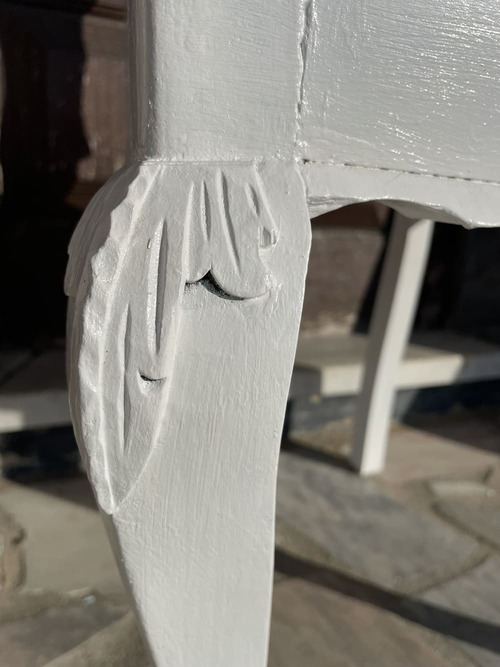 Restored Antique Chair With a Contemporary Redesign