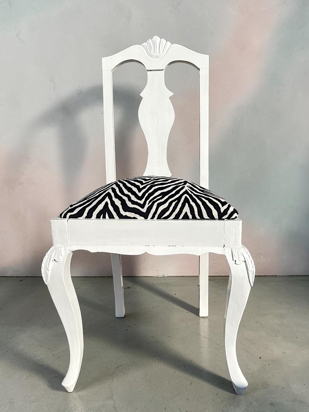 Restored Antique Chair With a Contemporary Redesign