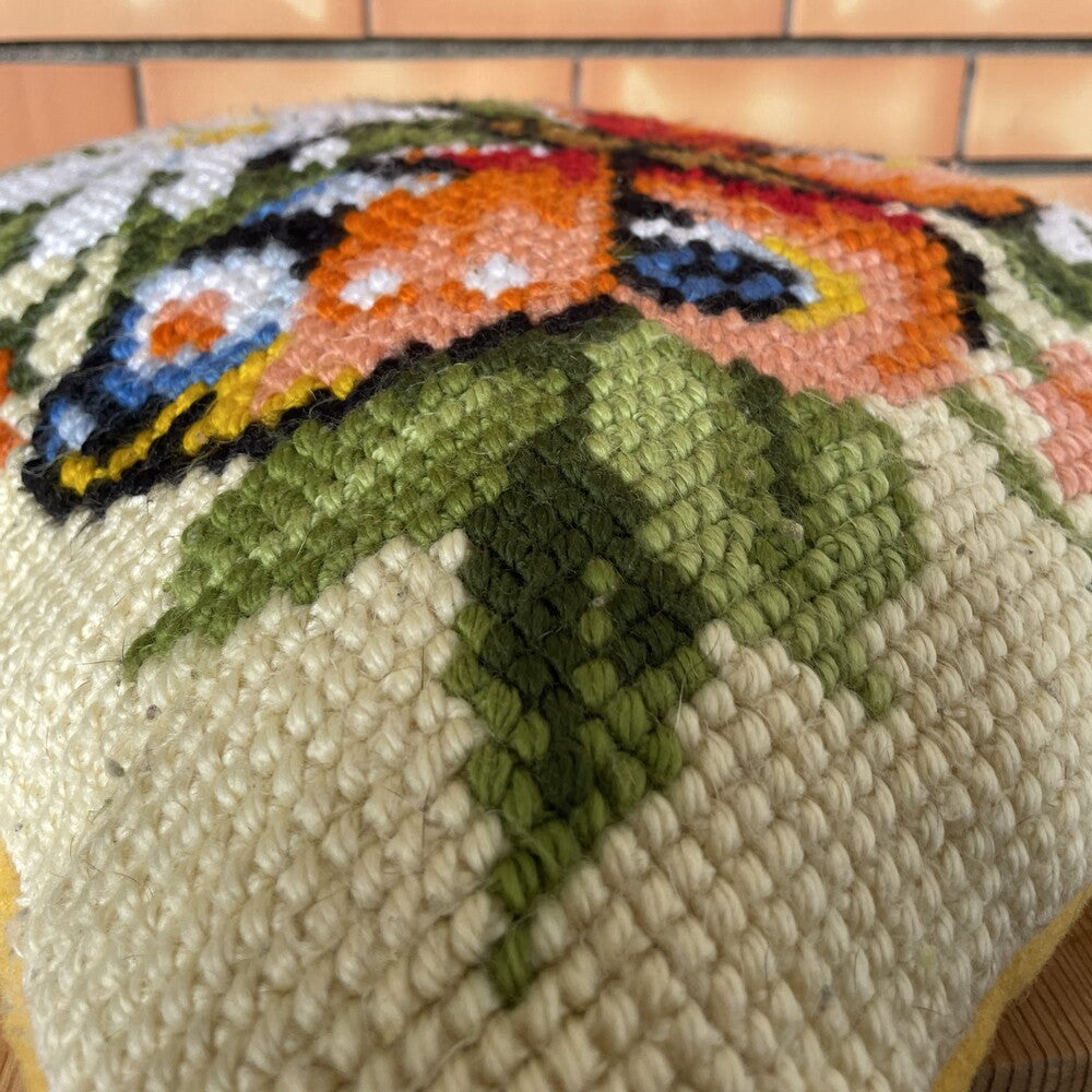Hand Woven Arraiolos Tapestry Cushion