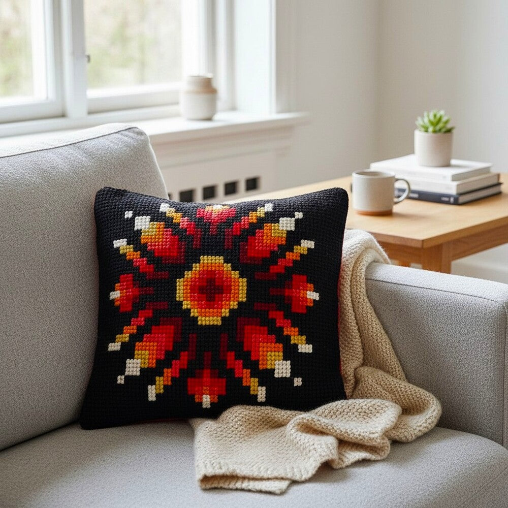 Hand Woven Arraiolos Tapestry Cushion (Copy)
