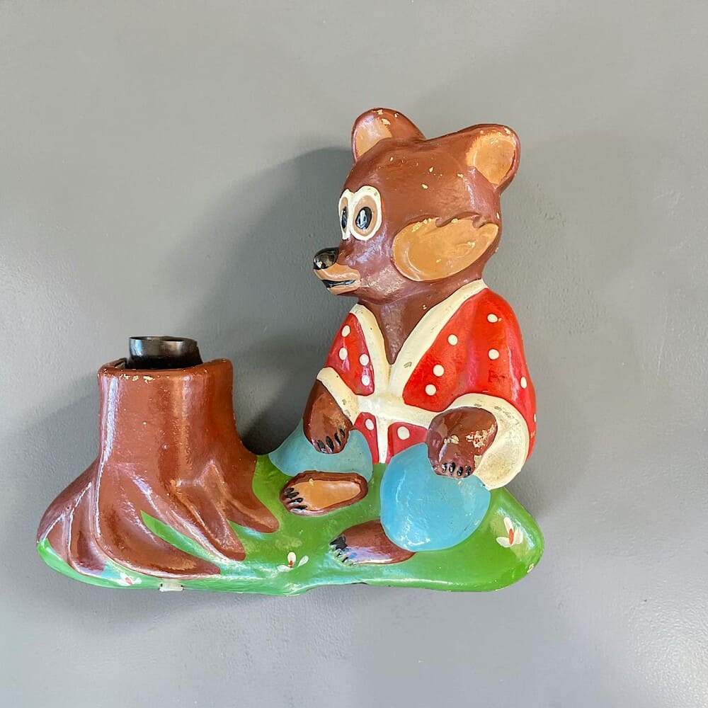 Bear Nursery Wall Sconce