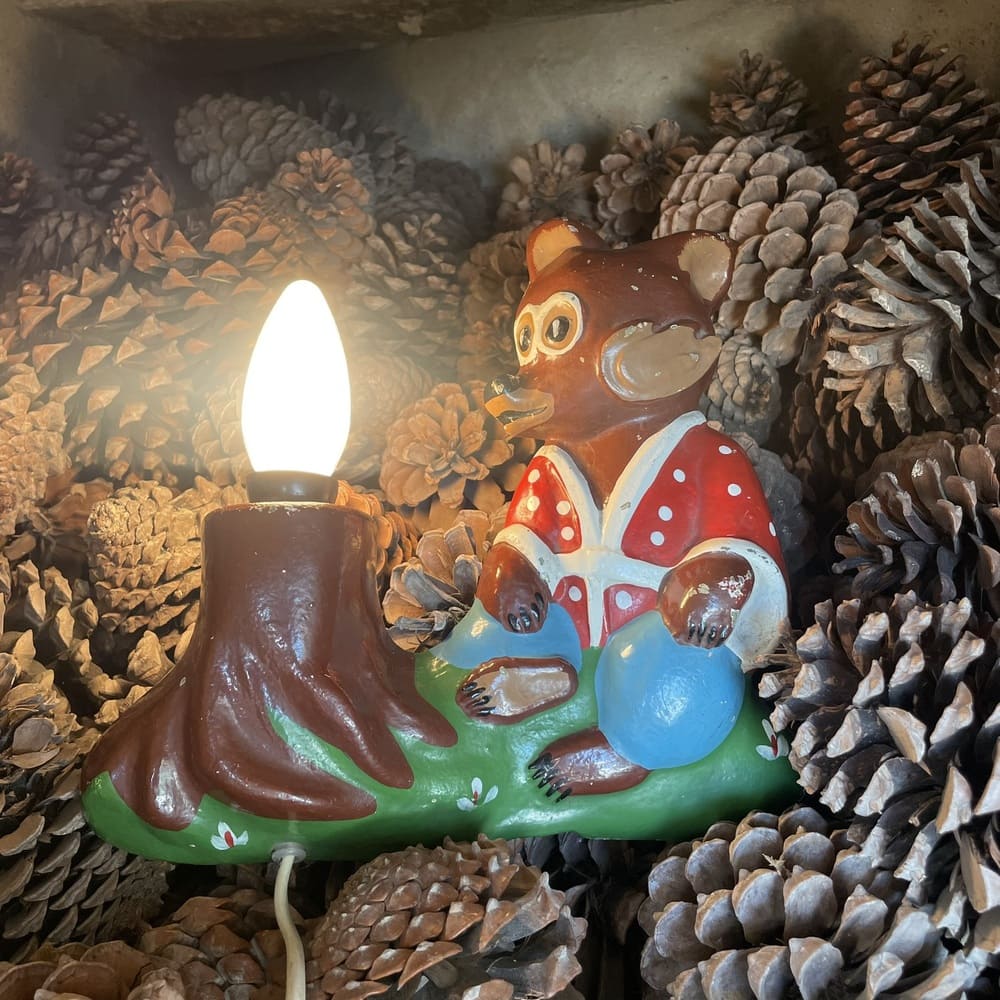 Bear Nursery Wall Sconce