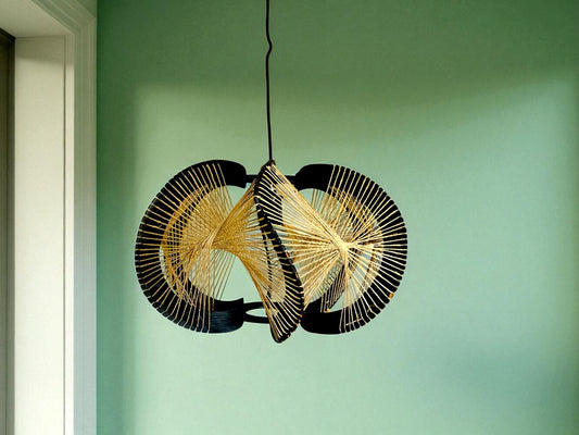 Black Wood Pendant