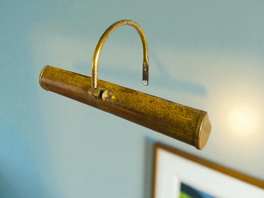 Brass Picture Wall Light