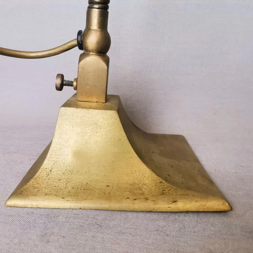 Brass Art Nouveau Table Lamp