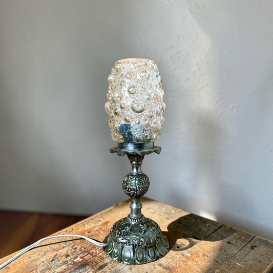 Baroque Inspired Brass Table Lamp