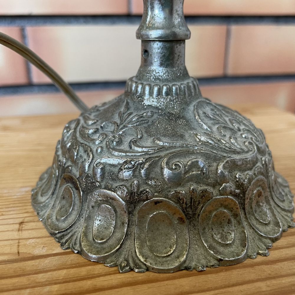 Baroque Inspired Brass Table Lamp