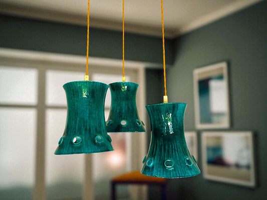 Metal Cascading Chandelier