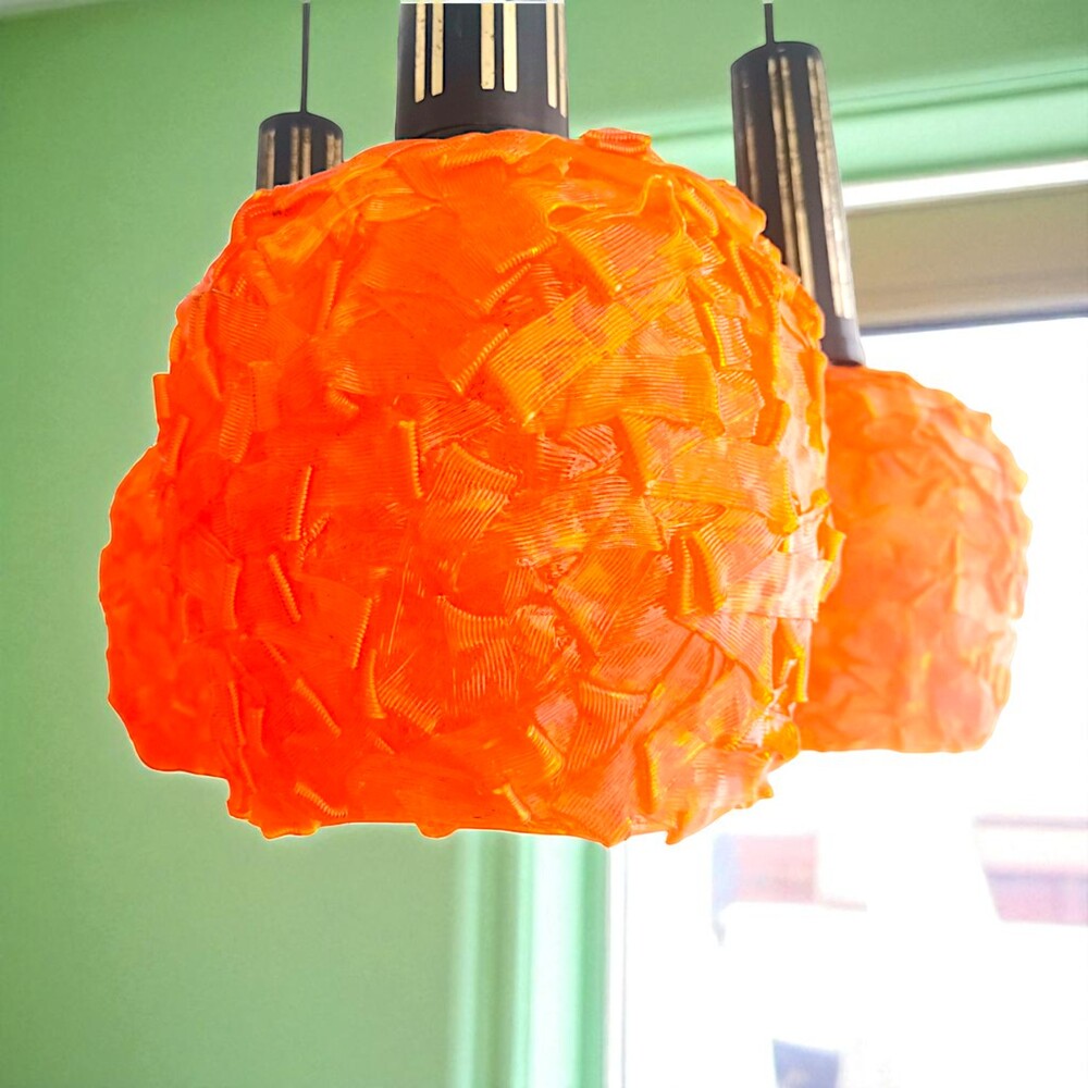 Cascading Spaghetti Chandelier