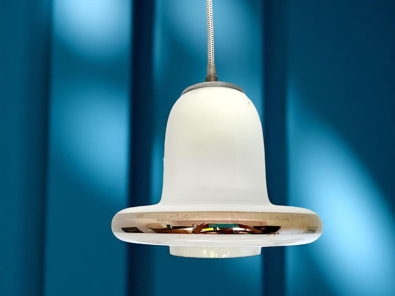 White opaline lamp MCM