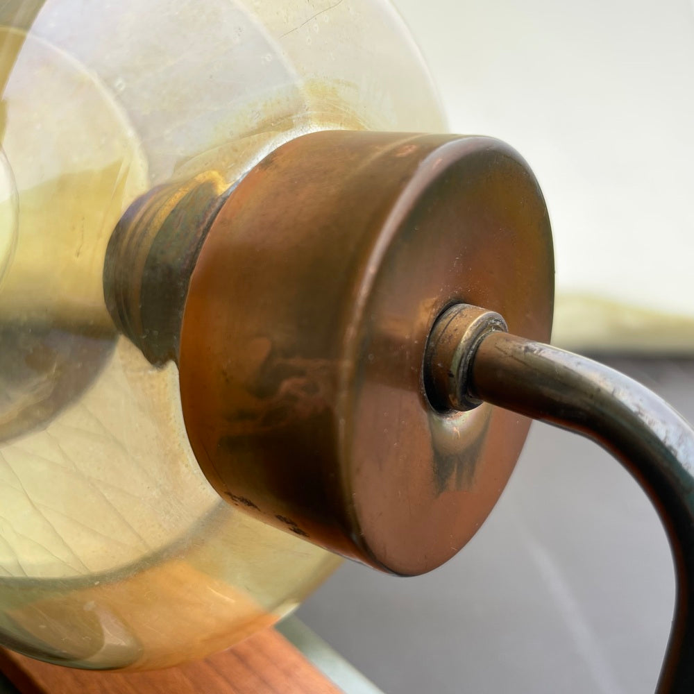 Danish Teak Wall Sconce
