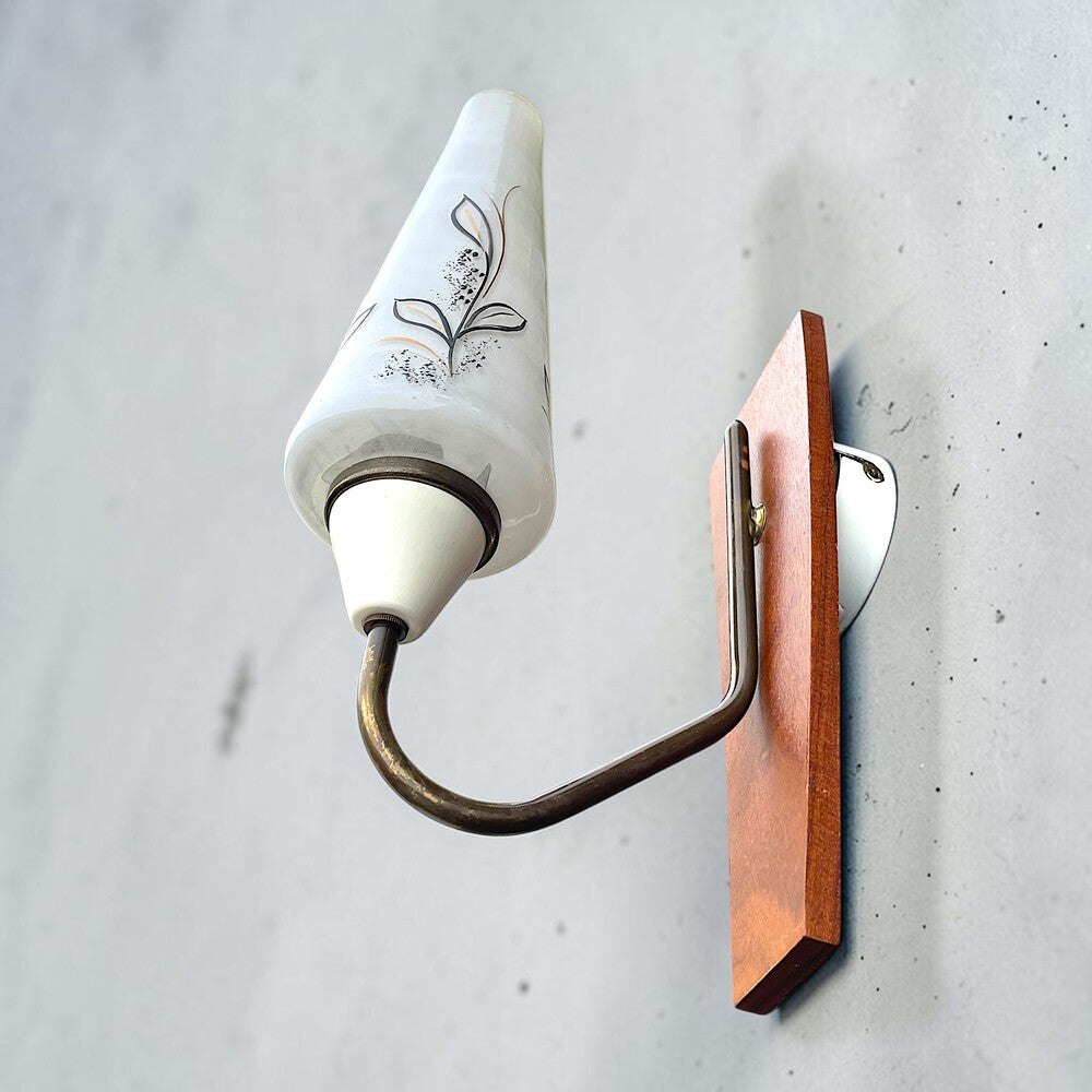 Danish Modern Teak Sconce