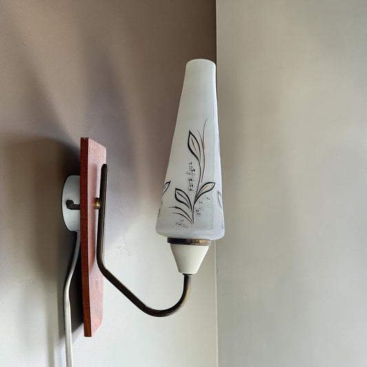 Danish Modern Teak Sconce