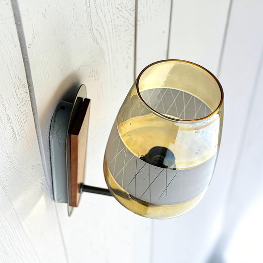 Danish Teak Wall Sconce