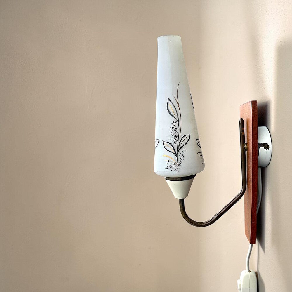 Danish Modern Teak Sconce