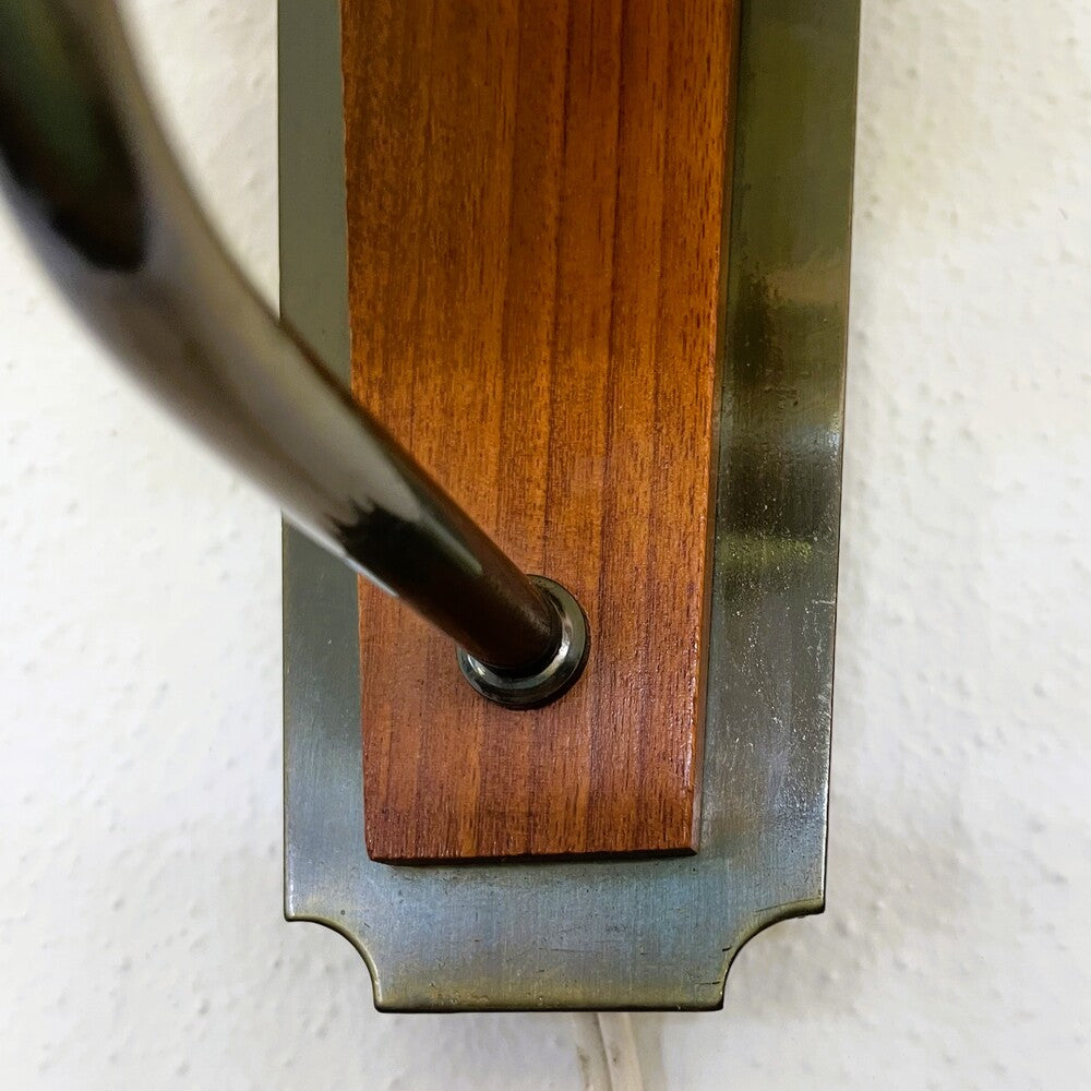 Danish Teak Wall Sconce