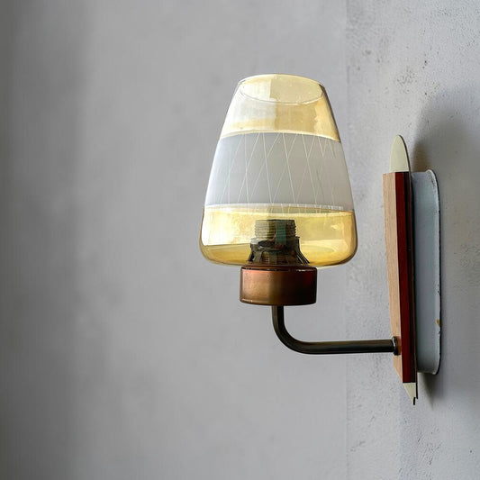 Danish Teak Wall Sconce