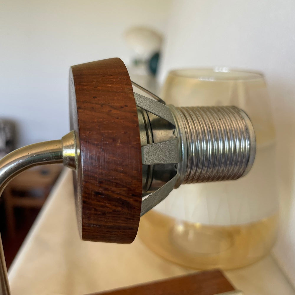 Danish Teak Wall Sconce