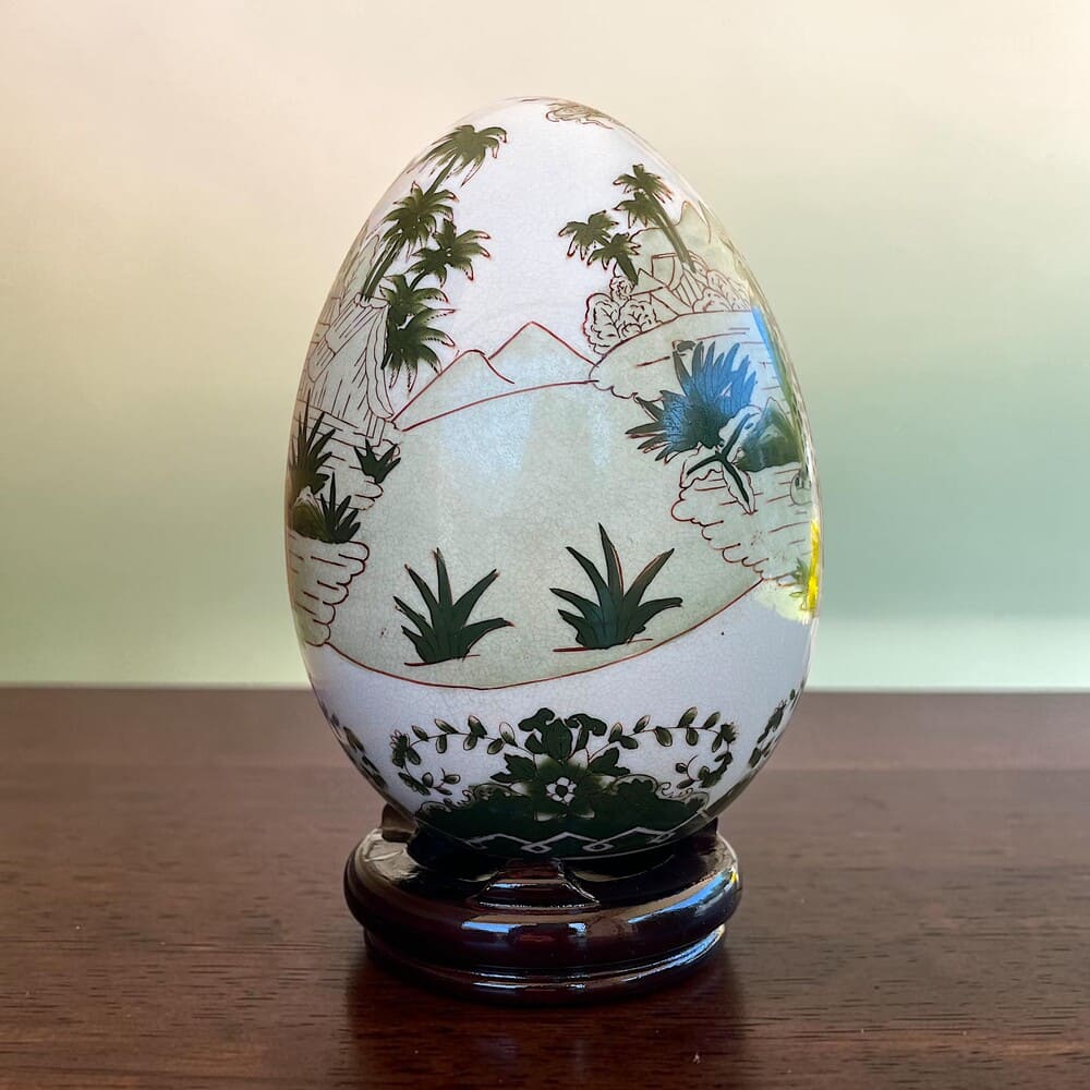 Decorative Porcelain Egg