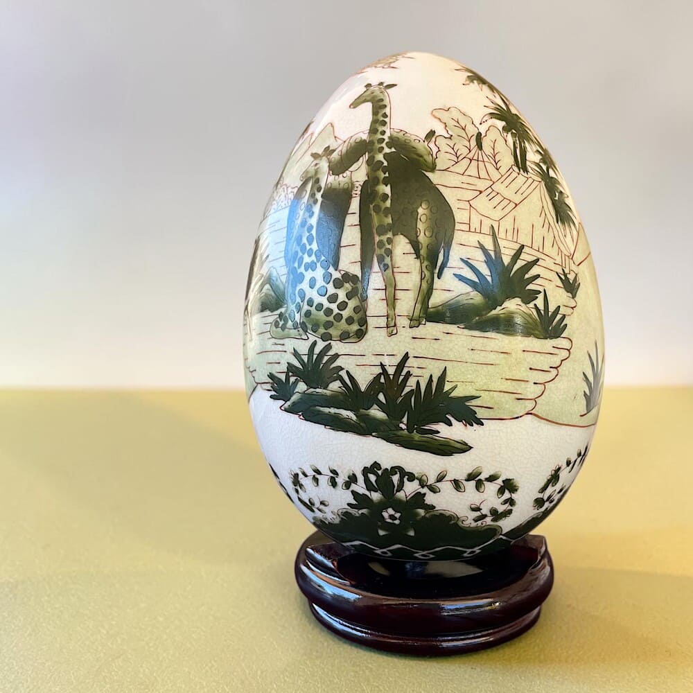 Decorative Porcelain Egg