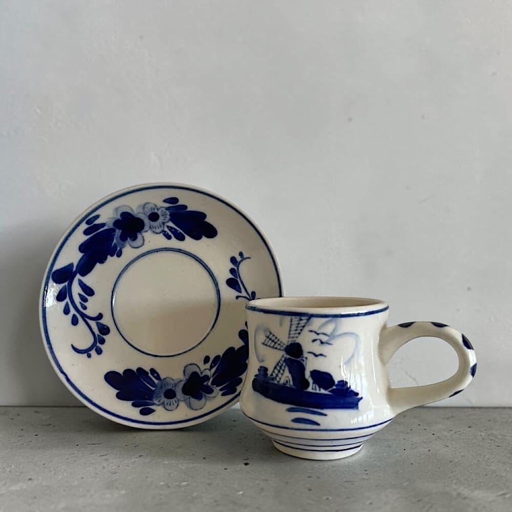 Coffee Cup Delft Blue