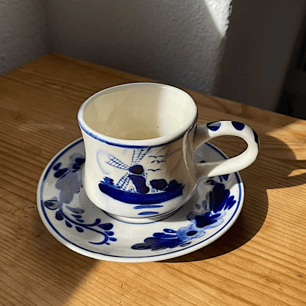 Coffee Cup Delft Blue