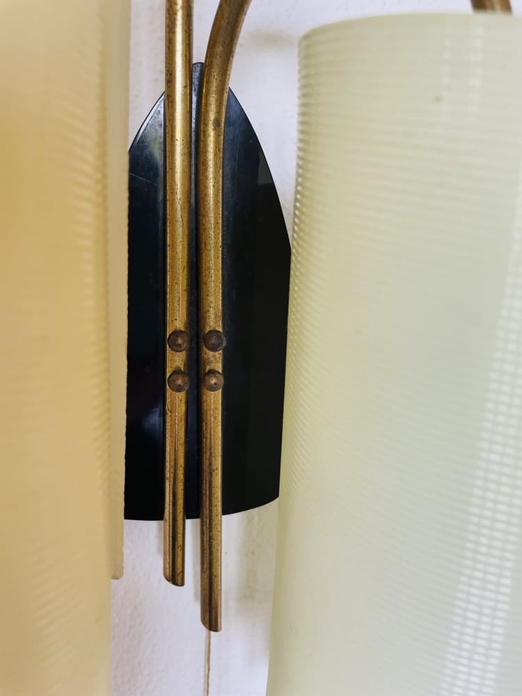 Double Wall Sconce with Pulling Cord
