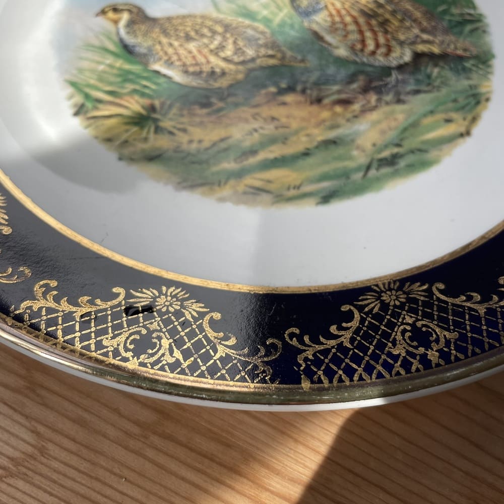 1972 Weatherby Royal Falcon Ware decorative plate