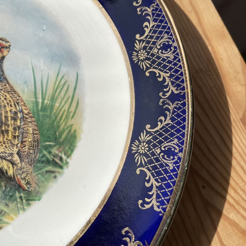 1972 Weatherby Royal Falcon Ware decorative plate