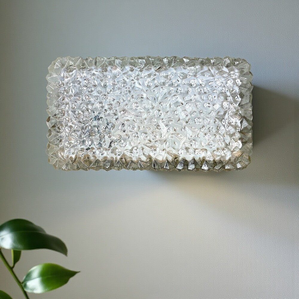 Glass Flush Mount Light